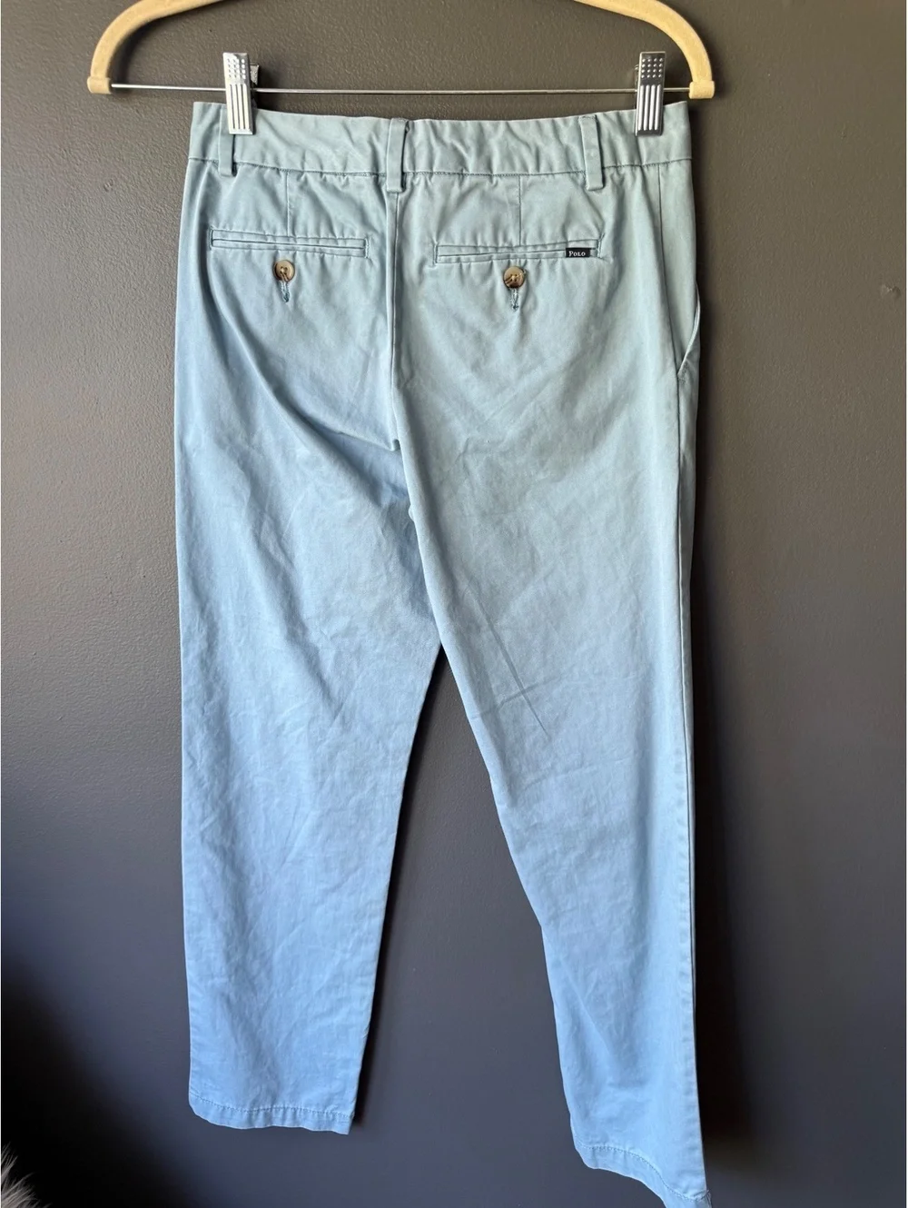 Polo Ralph Lauren Light Blue Classic Fit Chino Pants Size 12